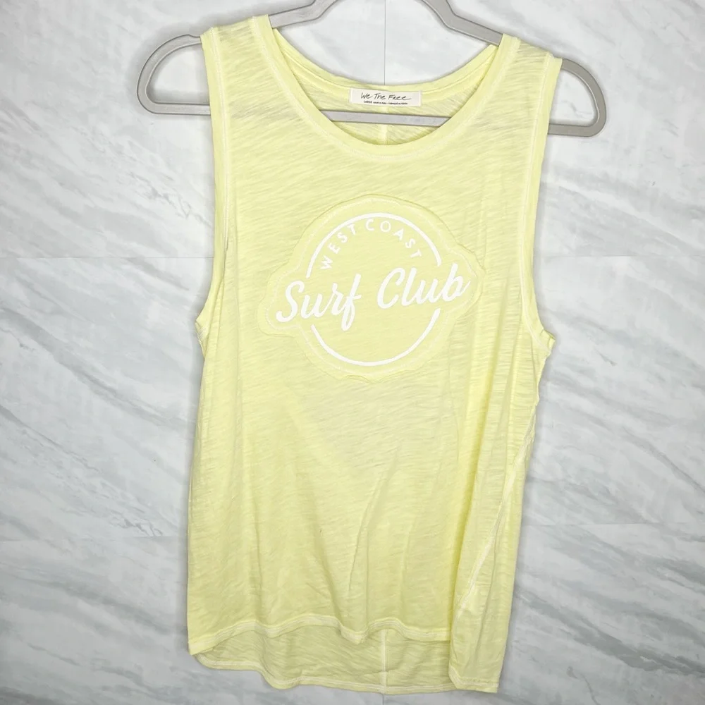 Free People Martine Surf Tank Large